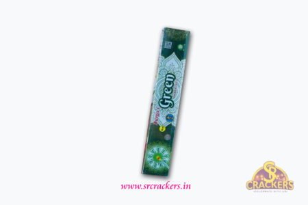 15cm Green sparkler