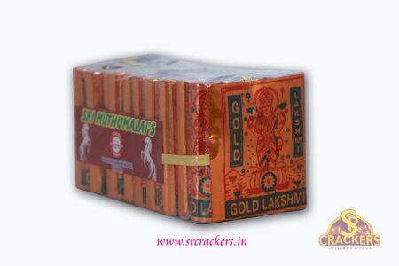 4" Gold Lakshmi