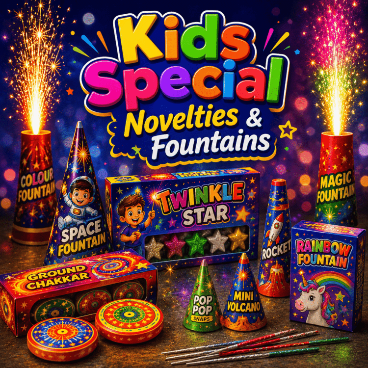 Kids Special Novelties & Fountains catg